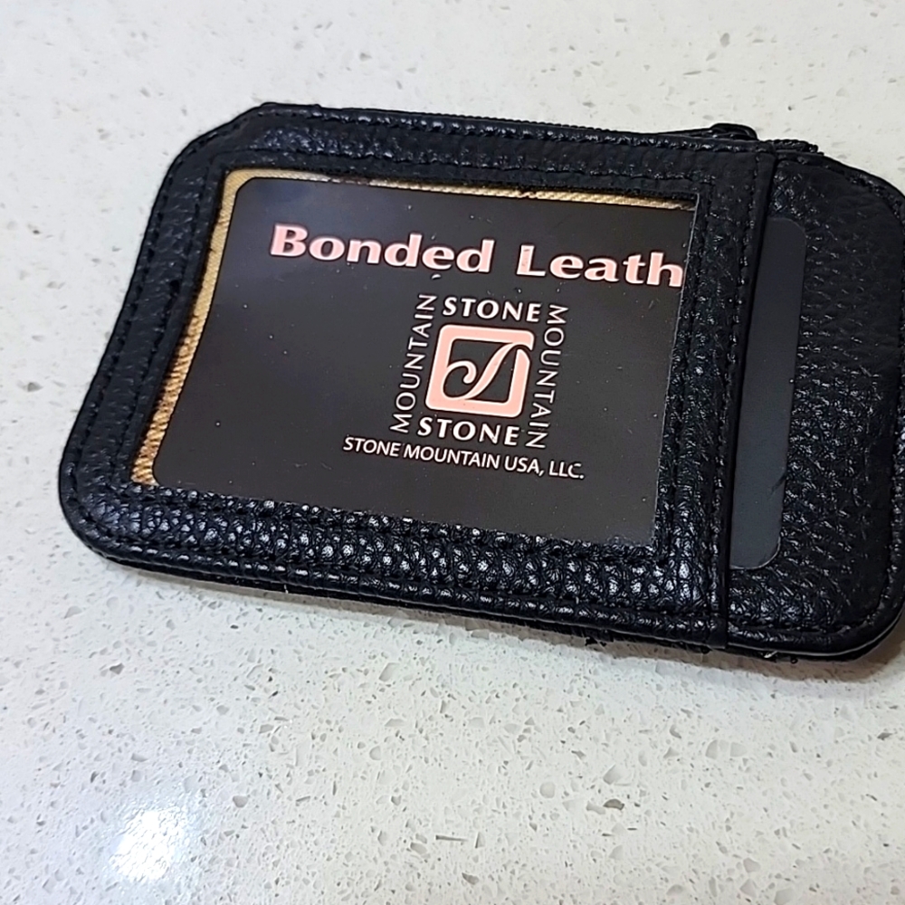 Crossbody Leather credit card, ID, money holder New with tags - Picture 3 of 6